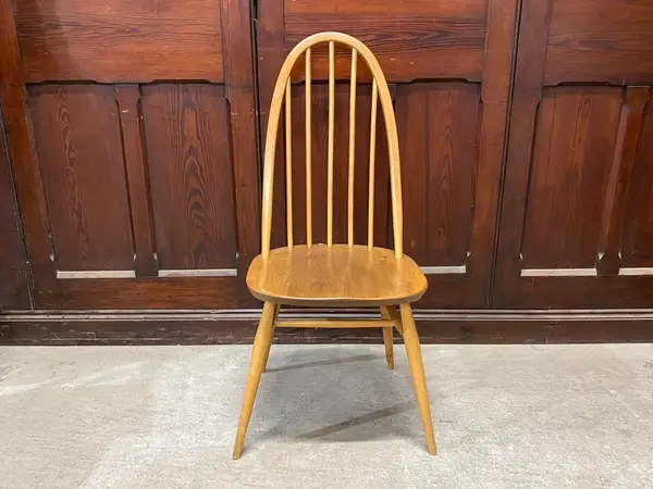 クエーカーチェア｜ブナ材・エルム材・1960年代 背もたれ美しいウィンザー様式 ERCOL（アーコール） 2