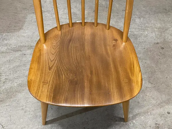 クエーカーチェア｜ブナ材・エルム材・1960年代 背もたれ美しいウィンザー様式 ERCOL（アーコール） 6