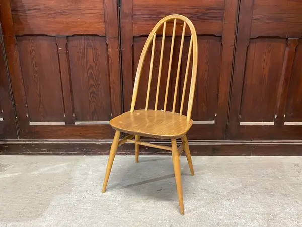 クエーカーチェア｜ブナ・エルム材・1960年代 スポークバック ERCOL（アーコール） 1