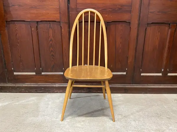 クエーカーチェア｜ブナ・エルム材・1960年代 スポークバック ERCOL（アーコール） 2