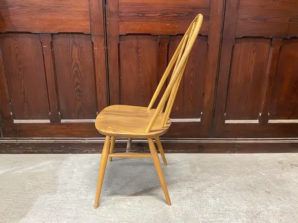 クエーカーチェア｜ブナ・エルム材・1960年代 スポークバック ERCOL（アーコール） 3