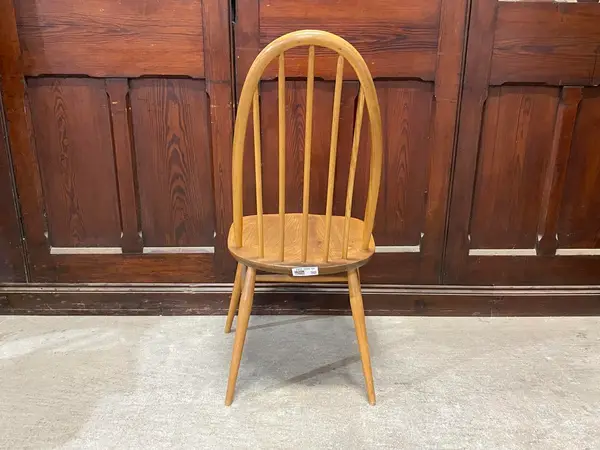 クエーカーチェア｜ブナ・エルム材・1960年代 スポークバック ERCOL（アーコール） 4
