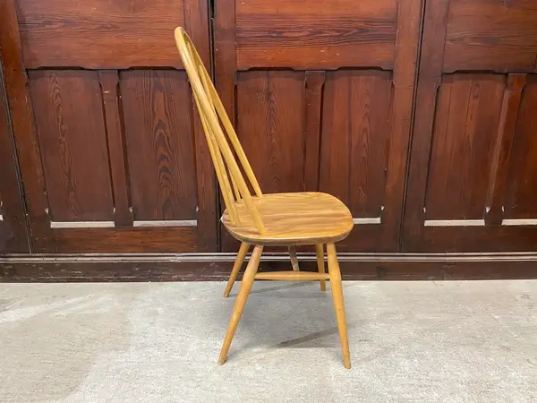 クエーカーチェア｜ブナ・エルム材・1960年代 スポークバック ERCOL（アーコール） 5