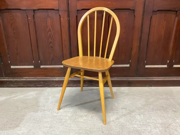 フープバックチェア｜ブナ材・エルム材・1960年代 スポークバックの名作 ERCOL（アーコール）