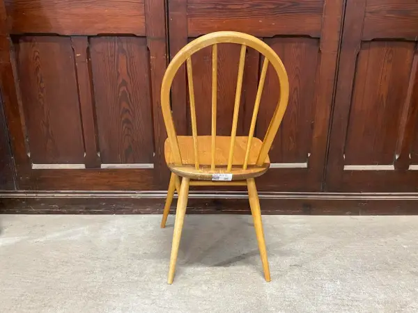 フープバックチェア｜ブナ材・エルム材・1960年代 スポークバックの名作 ERCOL（アーコール） 4