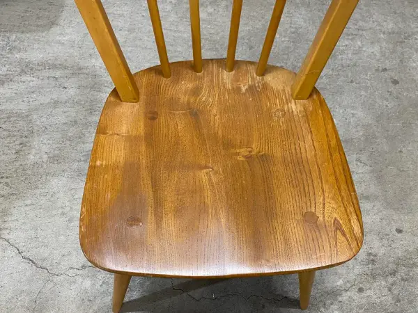 フープバックチェア｜ブナ材・エルム材・1960年代 スポークバックの名作 ERCOL（アーコール） 6