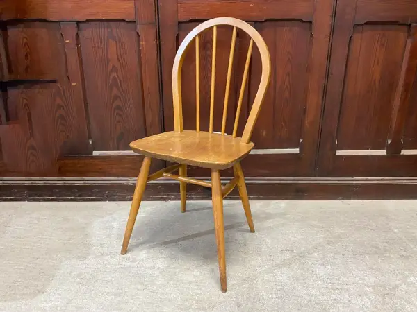 フープバックチェア｜ブナ材・エルム材・1960年代 アーコールの原点デザイン ERCOL（アーコール） 1