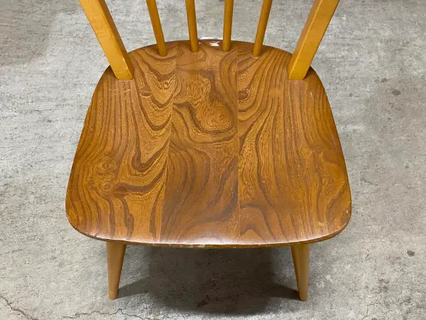 フープバックチェア｜ブナ材・エルム材・1960年代 ウィンザーキッチンチェア ERCOL（アーコール） 6