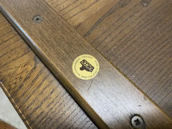 ダイニングテーブル｜エルム材・1960年代 円形ペデスタル ERCOL（アーコール） 8