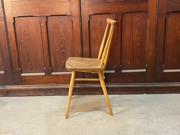 スティックバックチェア｜ブナ・エルム材・1960年代 背が抜けたダイニングチェア ERCOL（アーコール） 3