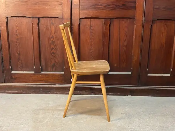 スティックバックチェア｜ブナ・エルム材・1960年代 背が抜けたダイニングチェア ERCOL（アーコール） 5