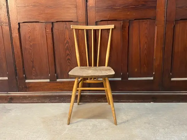 スティックバックチェア｜ブナ・エルム材・1960年代 背が抜けたダイニングチェア ERCOL（アーコール） 2