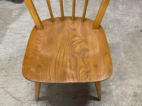 フープバックチェア｜ブナ材・エルム材・1960年代 曲げ木のダイニングチェア ERCOL（アーコール） 6