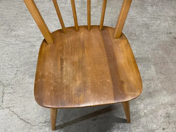 フープバックチェア｜ブナ材・エルム材・1960年代 スポークバックの名作 ERCOL（アーコール） 6