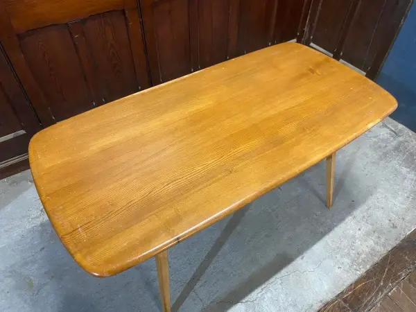 ダイニングテーブル｜ビーチ・エルム材・1960年代 ナチュラルな木肌 ERCOL（アーコール） 6