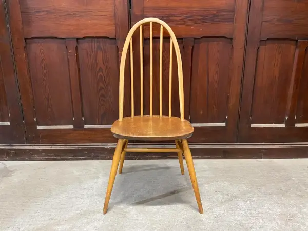 クエーカーチェア｜ブナ・エルム材・1960年代 スポークバック ERCOL（アーコール） 2