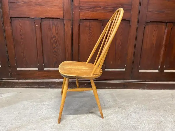 クエーカーチェア｜ブナ・エルム材・1960年代 スポークバック ERCOL（アーコール） 3
