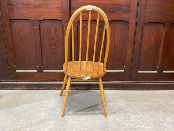 クエーカーチェア｜ブナ・エルム材・1960年代 スポークバック ERCOL（アーコール） 4