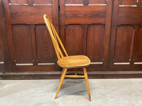 クエーカーチェア｜ブナ・エルム材・1960年代 スポークバック ERCOL（アーコール） 5