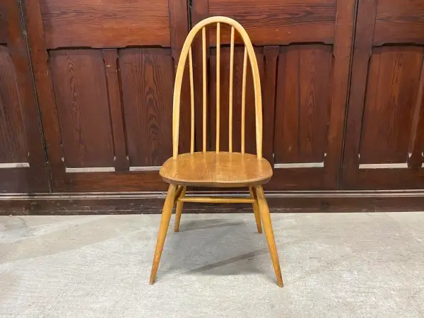 クエーカーチェア｜ブナ・エルム材・1960年代 スポークバック ERCOL（アーコール） 2