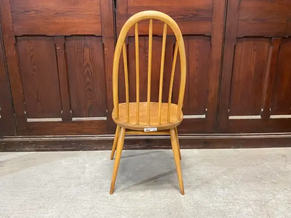 クエーカーチェア｜ブナ・エルム材・1960年代 スポークバック ERCOL（アーコール） 4