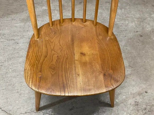 クエーカーチェア｜ブナ・エルム材・1960年代 スポークバック ERCOL（アーコール） 6