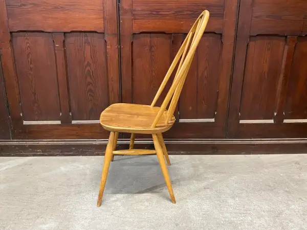 クエーカーチェア｜ブナ・エルム材・1960年代 スポークバック ERCOL（アーコール） 3