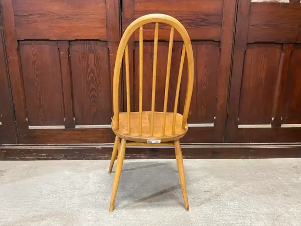クエーカーチェア｜ブナ・エルム材・1960年代 スポークバック ERCOL（アーコール） 4