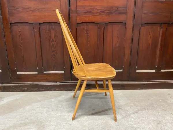 クエーカーチェア｜ブナ・エルム材・1960年代 スポークバック ERCOL（アーコール） 5