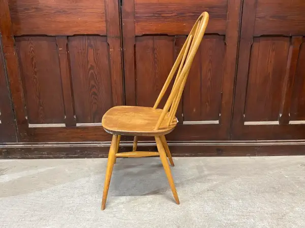 クエーカーチェア｜ブナ・エルム材・1960年代 スポークバック ERCOL（アーコール） 3