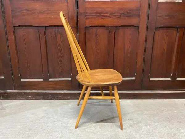 クエーカーチェア｜ブナ・エルム材・1960年代 スポークバック ERCOL（アーコール） 5