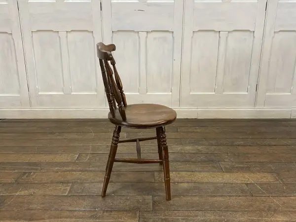 アイベックスチェア｜ブナ材・エルム材・1930年代 ハートモチーフ 5