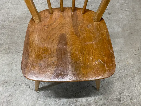 フープバックチェア｜ブナ・エルム材・1960年代 ウィンザースタイル ERCOL（アーコール） 6