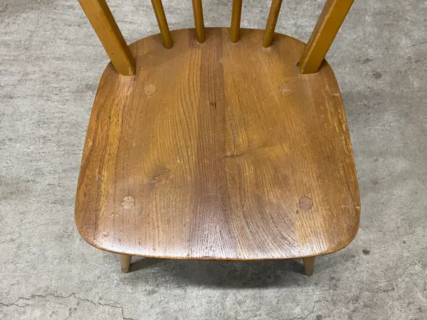 フープバックチェア｜ブナ・エルム材・1960年代 ウィンザーチェア ERCOL（アーコール） 6