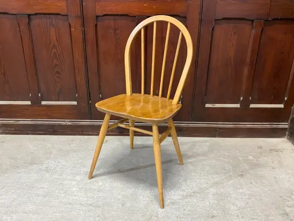 フープバックチェア｜ブナ・エルム材・1960年代 曲木のウィンザー ERCOL（アーコール） 1