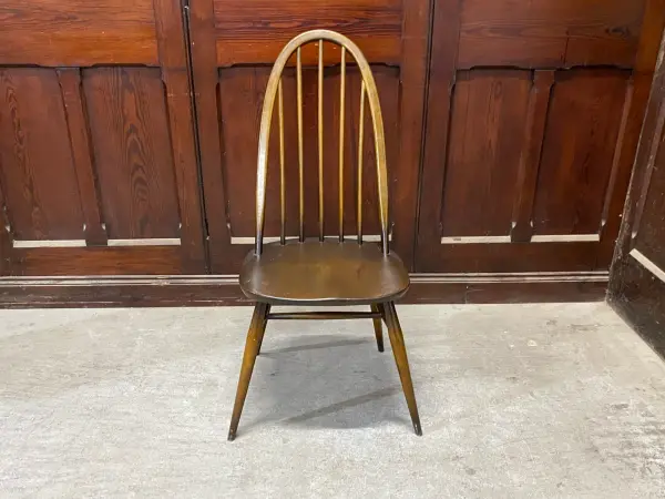 クエーカーチェア｜ブナ材・エルム材・1960年代 ハイバックのウィンザーチェア ERCOL（アーコール） 2