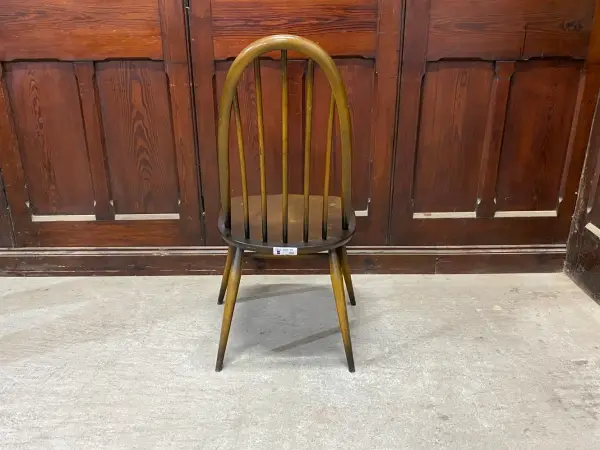 クエーカーチェア｜ブナ材・エルム材・1960年代 ハイバックのウィンザーチェア ERCOL（アーコール） 4