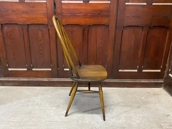 クエーカーチェア｜ブナ材・エルム材・1960年代 ハイバックのウィンザーチェア ERCOL（アーコール） 5