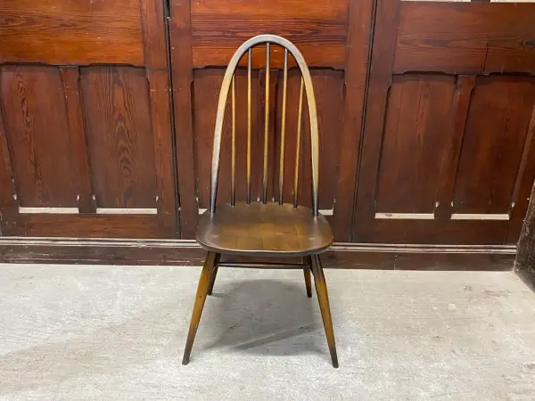 クエーカーチェア｜ブナ材・エルム材・1960年代 スポークバックの名作椅子 ERCOL（アーコール） 2