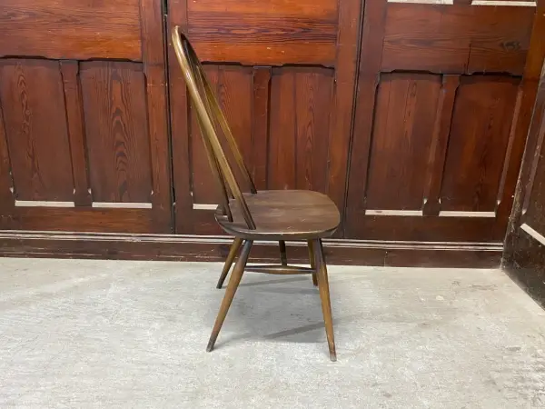 クエーカーチェア｜ブナ材・エルム材・1960年代 ゆったり座れる一脚 ERCOL（アーコール） 5