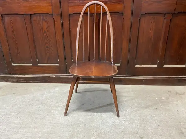 クエーカーチェア｜ブナ材・エルム材・1960年代 背もたれ美しいウィンザー様式 ERCOL（アーコール） 2