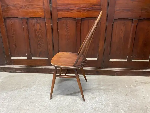 クエーカーチェア｜ブナ材・エルム材・1960年代 背もたれ美しいウィンザー様式 ERCOL（アーコール） 3