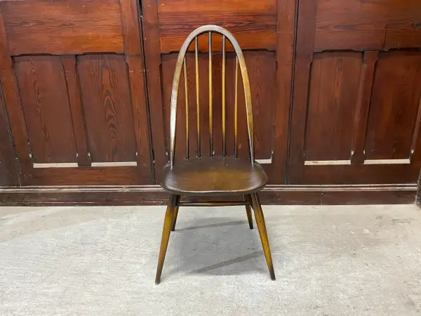 クエーカーチェア｜ブナ材・エルム材・1960年代 ハイバックのウィンザーチェア ERCOL（アーコール） 2
