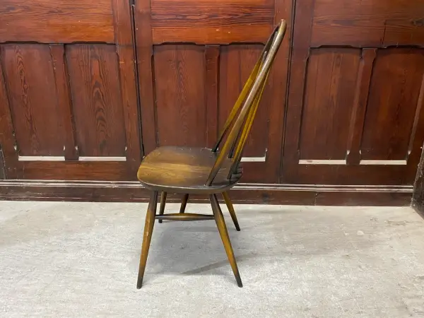 クエーカーチェア｜ブナ材・エルム材・1960年代 ハイバックのウィンザーチェア ERCOL（アーコール） 3