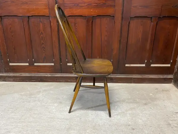 クエーカーチェア｜ブナ材・エルム材・1960年代 ハイバックのウィンザーチェア ERCOL（アーコール） 5
