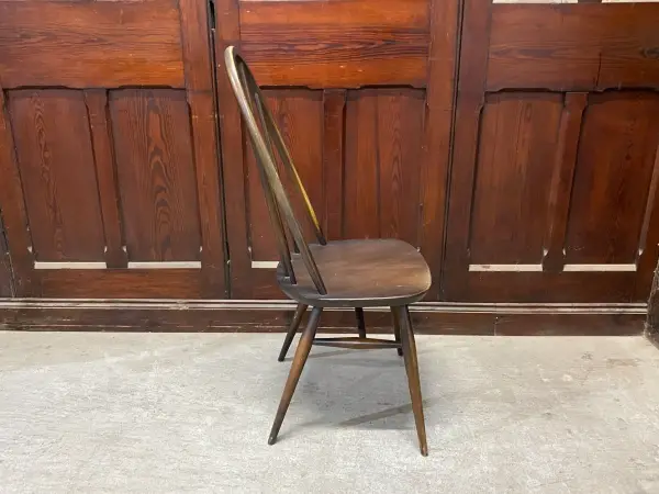 クエーカーチェア｜ブナ材・エルム材・1960年代 幅広座面のダイニングチェア ERCOL（アーコール） 5