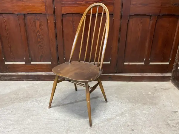 クエーカーチェア｜ブナ材・エルム材・1960年代 スポークバックの名作椅子 ERCOL（アーコール） 1