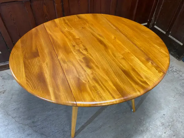 バタフライテーブル｜エルム材・1960年代 折りたたみダイニング ERCOL（アーコール） 7