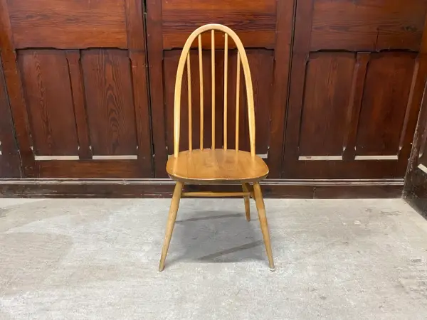 クエーカーチェア｜ブナ材・エルム材・1960年代 ゆったり座れる一脚 ERCOL（アーコール） 2