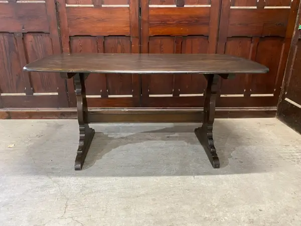 リフェクトリーテーブル｜エルム材・1980年代 ERCOL（アーコール） 2